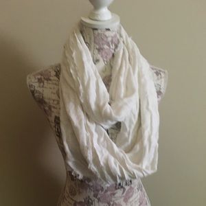 Ivory Infinity Scarf